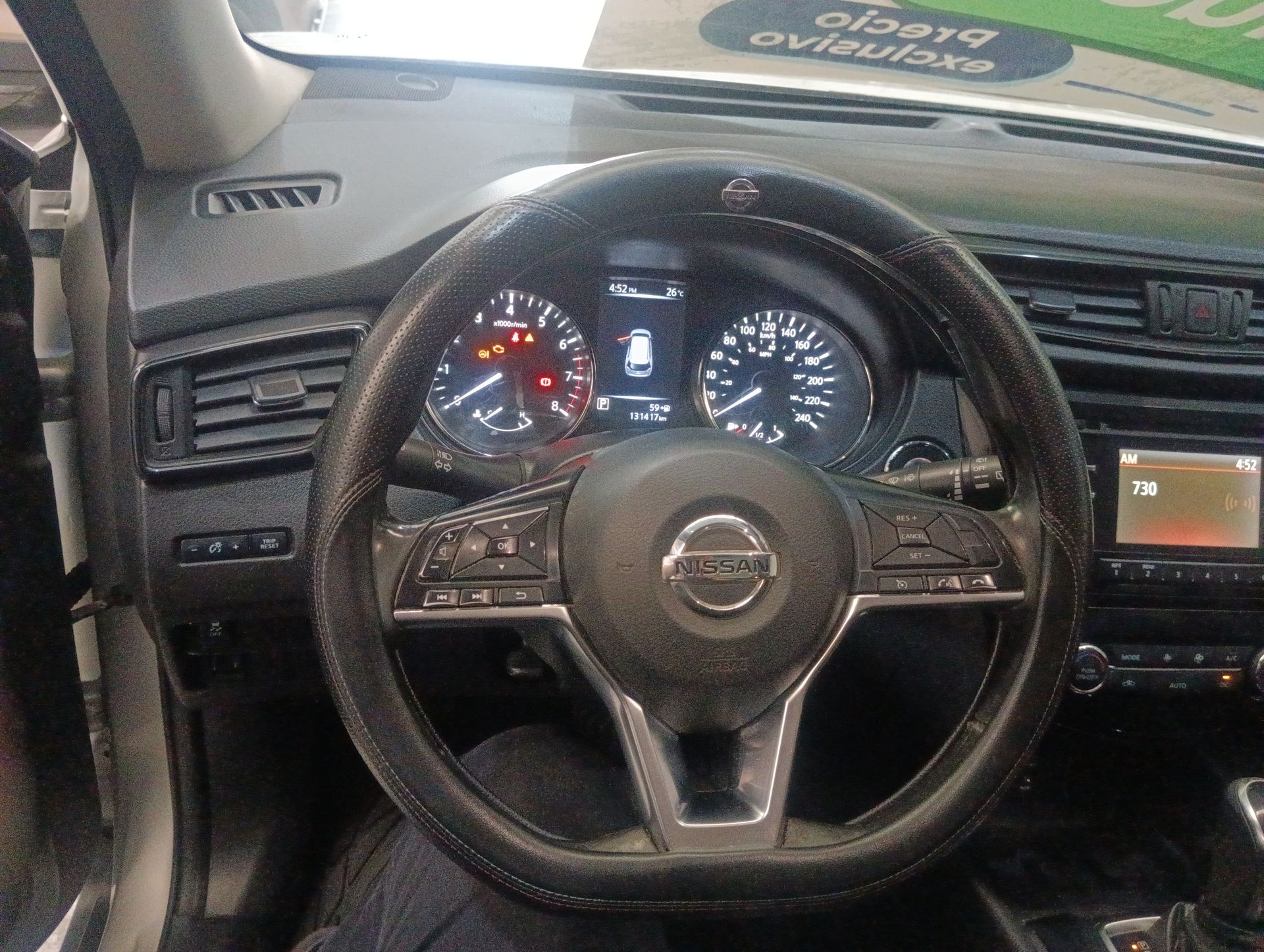 2019 Nissan X-Trail 2.5 Advance 3 Filas Cvt