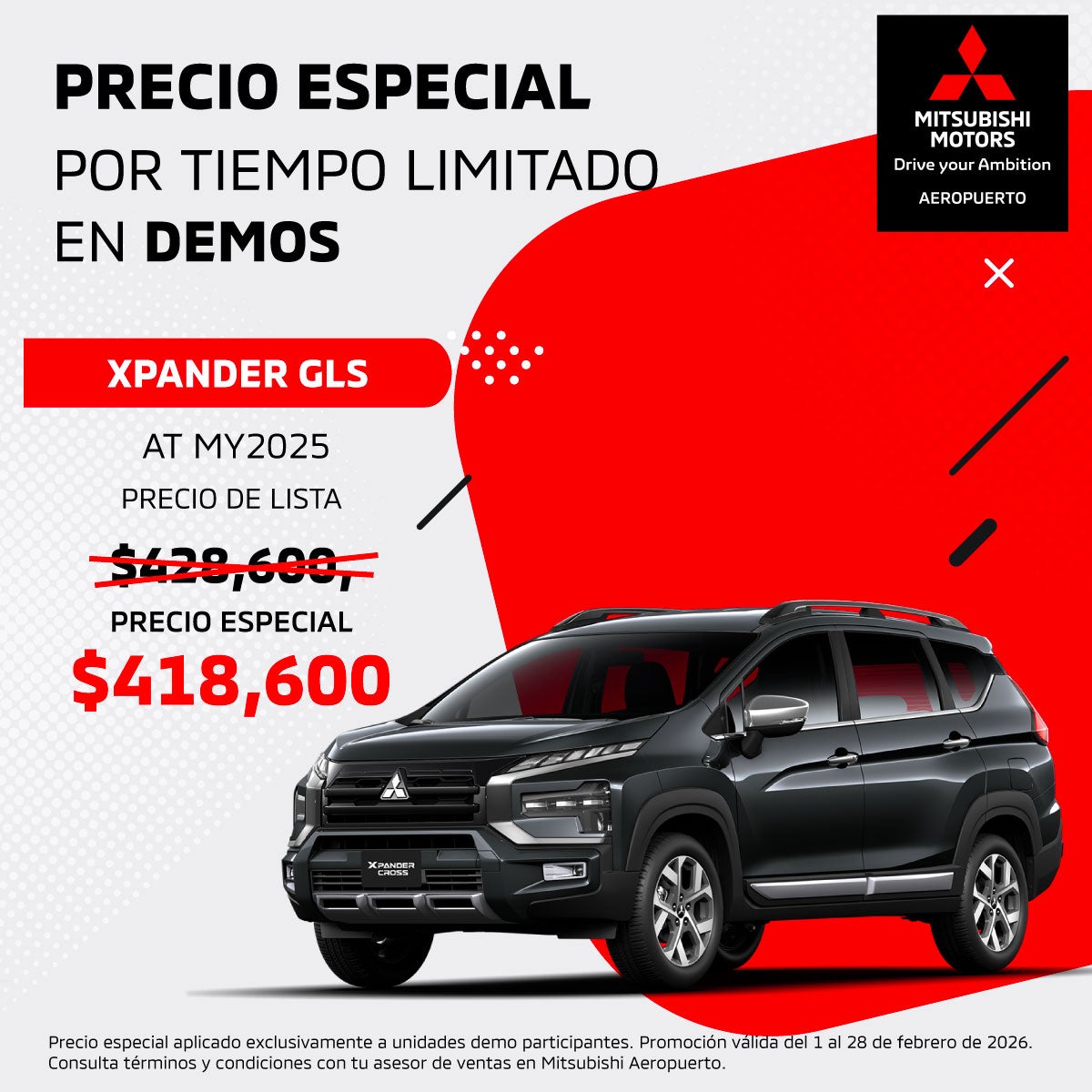 Xpander GLS 2025: Estrena SUV Familiar en Demo