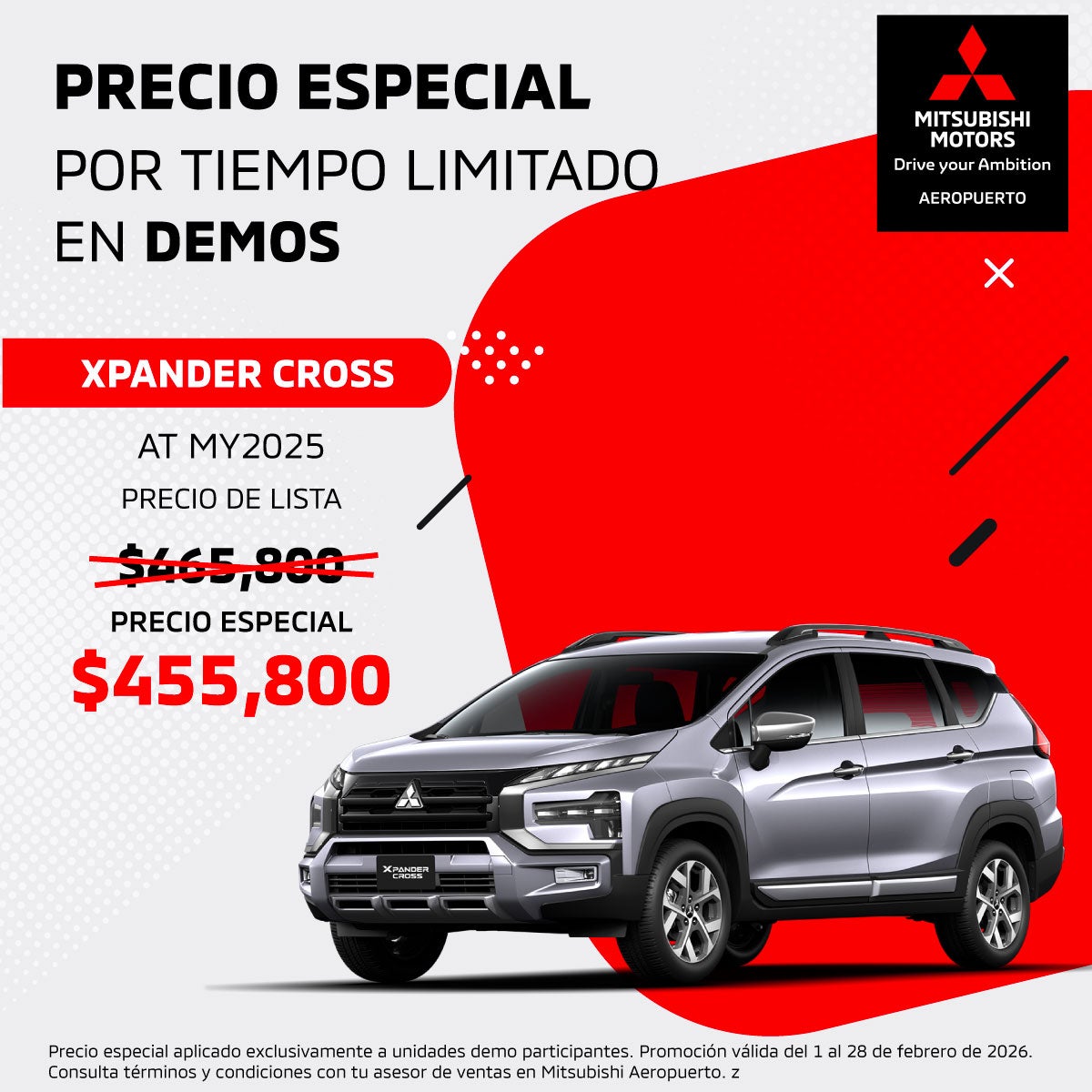 Xpander Cross 2025: SUV con Actitud Aventurera en Demo