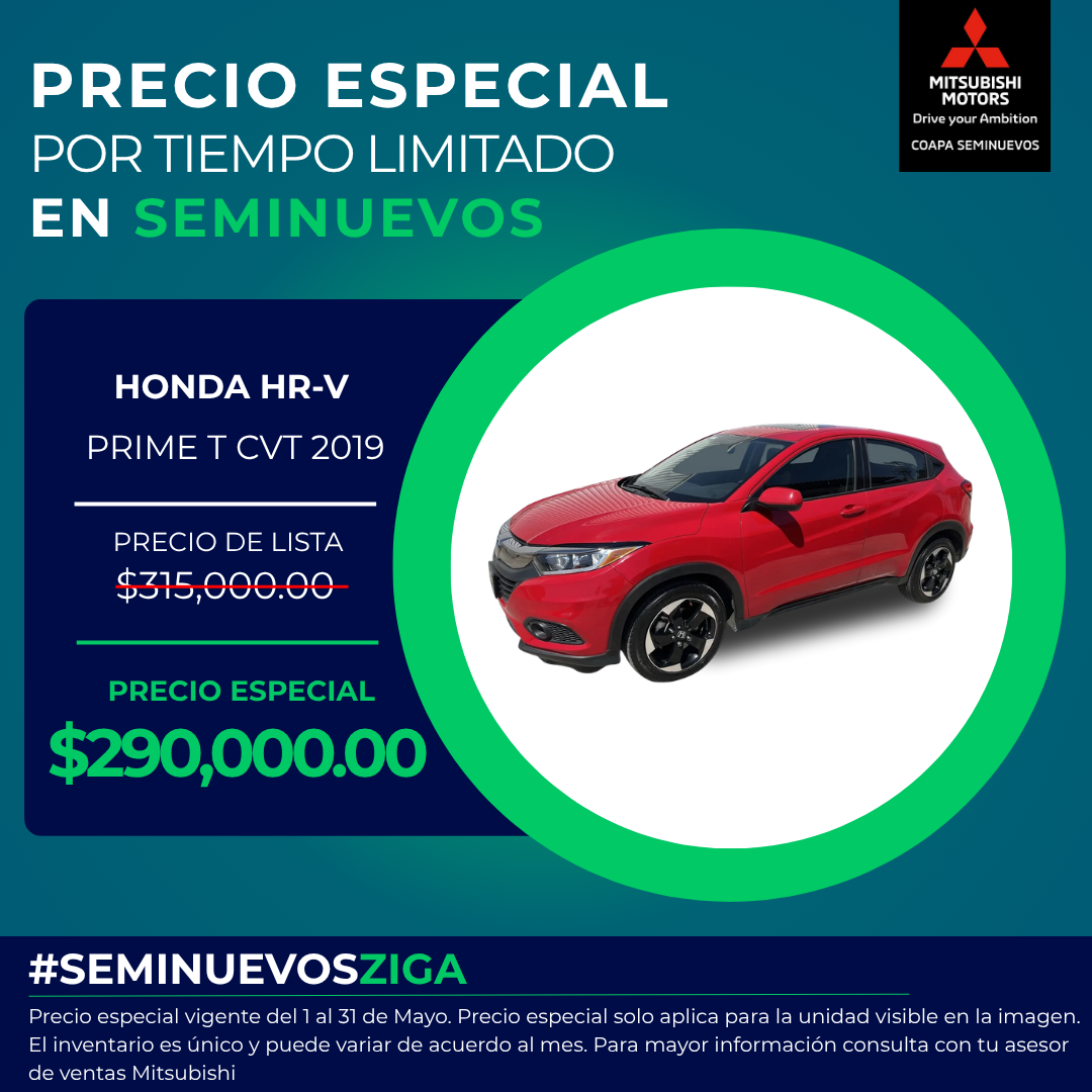 HR-V 2019 Seminuevo